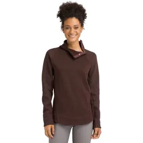 Women's prAna | Brandie Wool Blend Sweater | Cocoa Heather