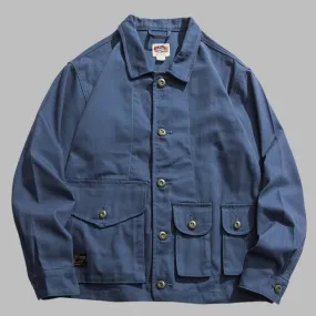 Worker Jacket In Blue