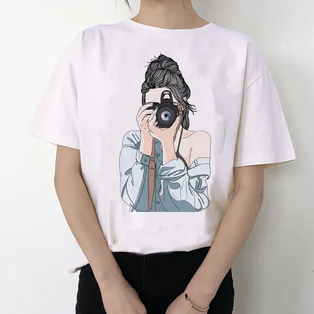 Y2K Harajuku Pop Tees ~Plus Size Too!